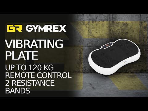 video - Vibrating Plate - 61 x 32 cm - up to 120 kg - remote control