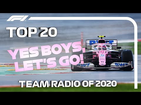 Top 20 F1 Team Radio Moments of 2020!
