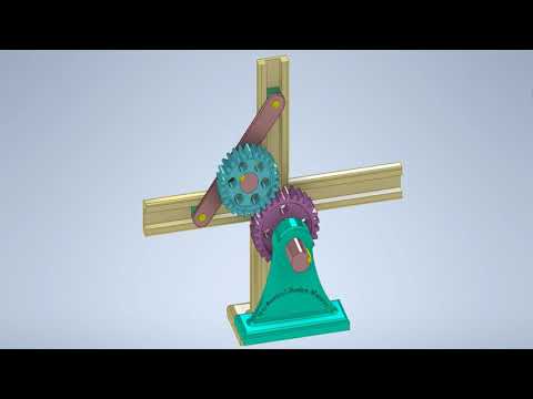 Mechanisms of Converting Rotational Motion into Linear Motion - Mechanical Mechanisms - Principles