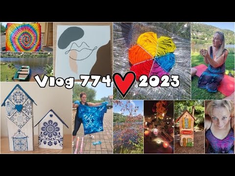 Vlog 774/23 - batikování a vodní meditace