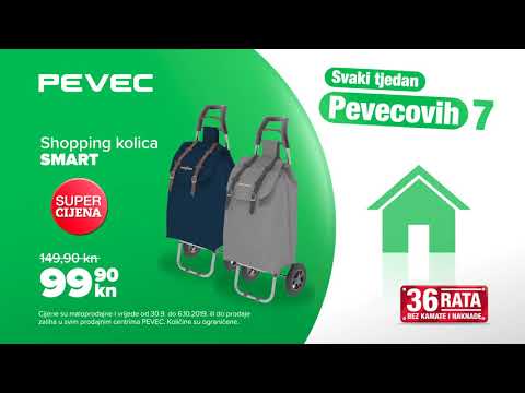 „Svaki tjedan Pevecovih 7“, ponuda vrijedi od 30.9.2019. do 6.10.2019. - spot 1