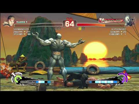 SSF4 AE [Ryu] SHIMANE029 vs Id POONGKO [SE]