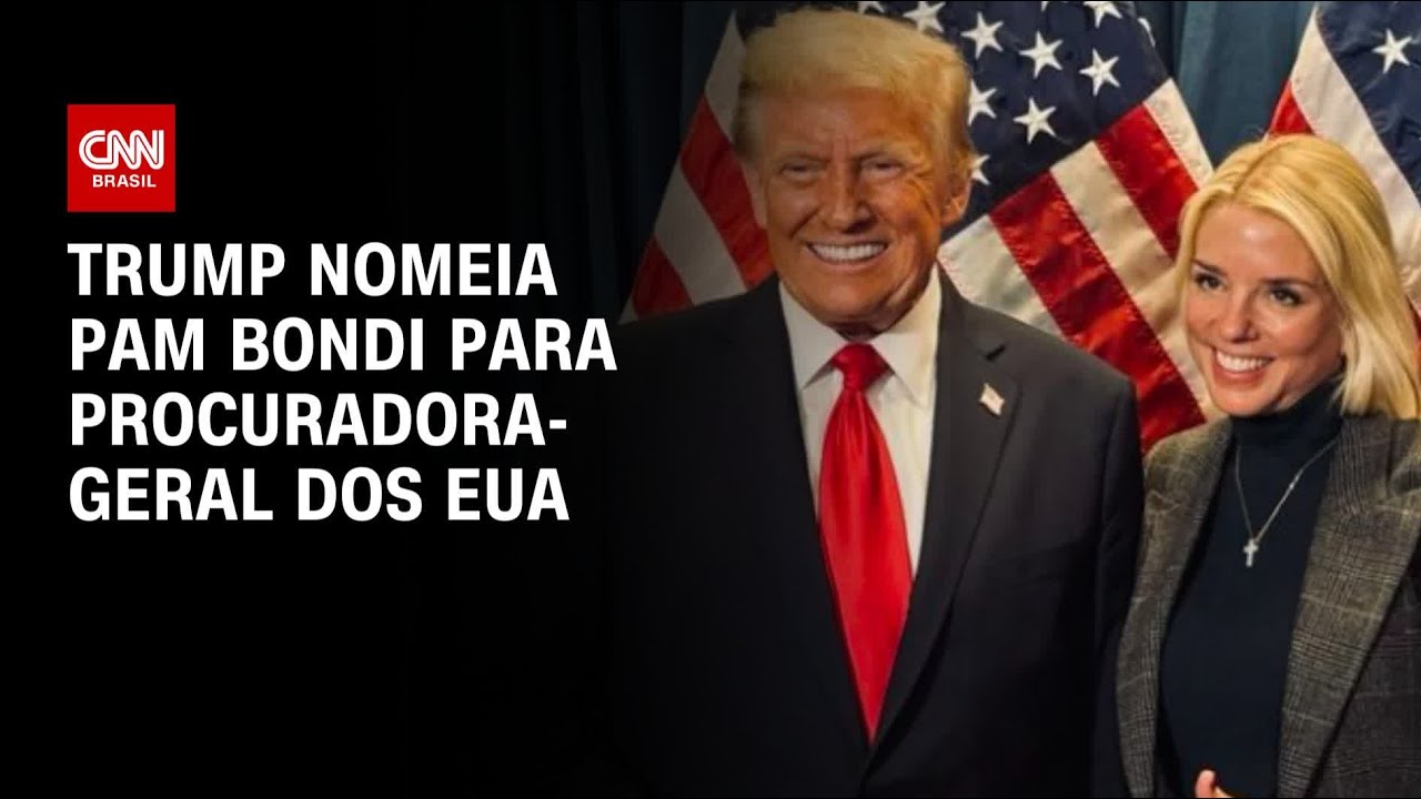 Trump nomeia Pam Bondi para procuradora-geral dos EUA | BASTIDORES CNN