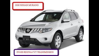 NISSAN MURANO CVT TIP (FLOW CONTROL VALVE FIX) RE0F9A, JF010E, P0746; P0868