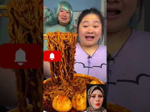 أخطر وأحر تحدي اندومي تحدى البواسير مش معقول shorts اندومي korean noodles اندومى كورى viral