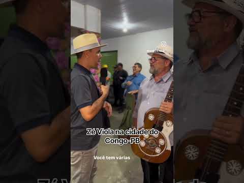 Zé Viola em um grande festival na cidade do Congo-PB