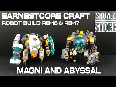 Video Review: EarnestCore Craft Robot Build RB-16/17 MAGNI & ABYSSAL