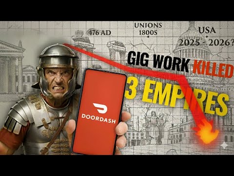 The Gig Economy Already Destroyed 3 Civilizations (We're The 4th)