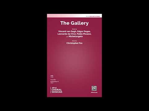 The Gallery (SATB), by Christopher Fox – Score & Sound