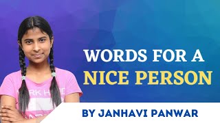 How to Describe a nice Person in English - Describe Personality