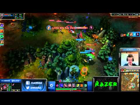 Wickd, Aatrox lvl 1 plays!