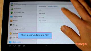 Galaxy Tab 10.1 - How firmware update (without KIES)