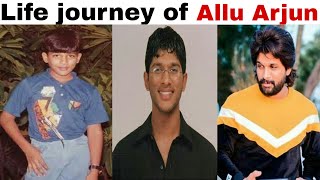 Life journey of Allu Arjun 2020 from 1 to 36 years