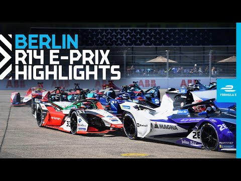 フォーミュラE ベルリンE-PRIX 決勝レースのハイライト動画