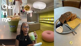 a chic day in nyc (shopping, treats & dinner date!)