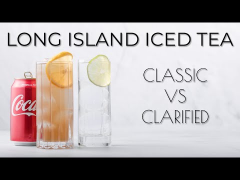 The stupidest and coolest cocktail I made - Classic Long Island Iced Tea cocktail vs Milk Clarified