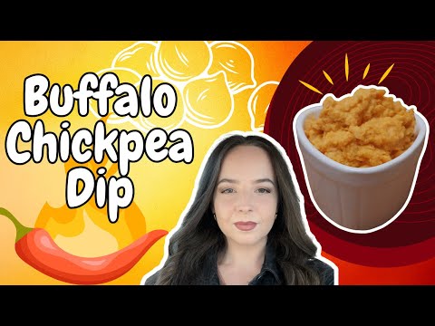 🥵Vegan Buffalo "Chicken" Dip | Made from Chickpeas!