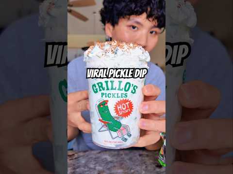 How To Make The Viral Pickle Dip 🥒