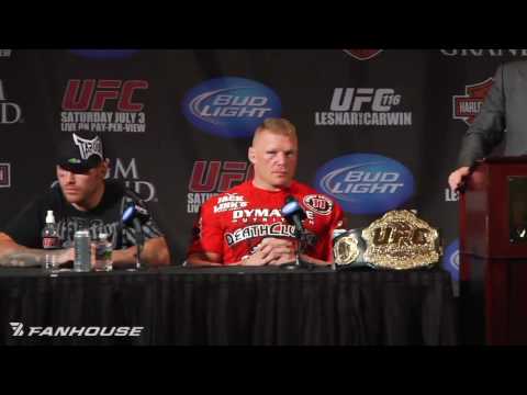 Brock Lesnar Looks Back on UFC 116 Submission Win