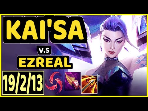 JANKOS (KAI'SA) vs EZREAL - 19/2/13 KDA BOTTOM ADC CHALLENGER GAMEPLAY - EUW