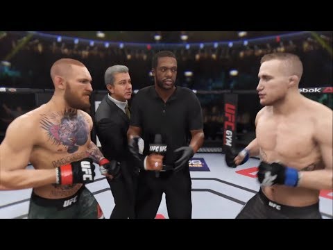 Conor Mcgregor vs. Justin Gaethje (EA Sports UFC 3) - CPU vs. CPU