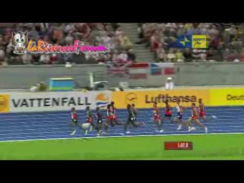 Mondiali Atletica Berlino 2009: Finale 1.500 metri Uomini - Yusuf Saad Kamel 3'35"93 - 19 agosto