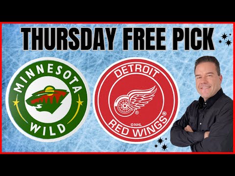 Red Wings vs Wild 1/22/26 NHL Picks and Predictions | Scott Rickenbach NHL Best Bet & Betting Tips
