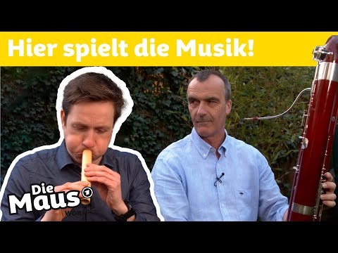 Wie kommt der Ton aus dem Fagott? | Die Maus | WDR