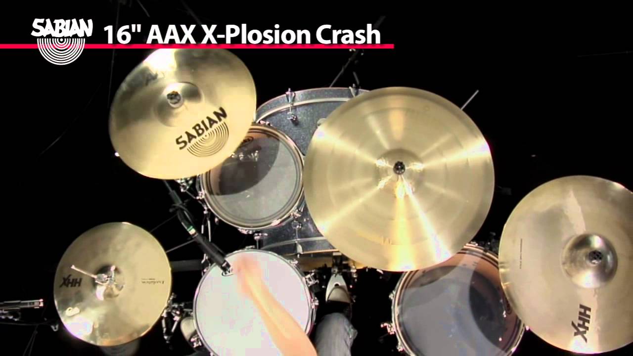 Sabian Aax 16" Xplosion Crash Brilliant (21687XB)