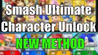 Unlocking All Characters in Super Smash Bros - FASTEST METHOD -  NEW INFO