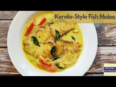 Kerala-Style Fish Molee | Fish in Coconut Milk| Fish Molly | Meen Moilee | Fish Stew