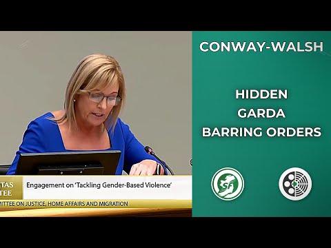 Rose Conway-Walsh: Garda barring orders kept out of public view