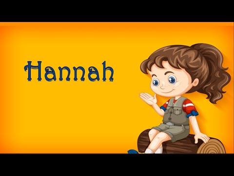 How to Pronounce Hannah