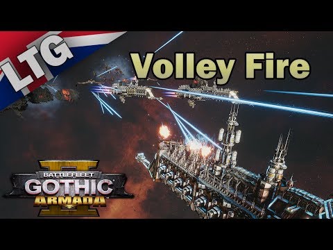 Tau Protector Fleet vs Imperial Navy Battlefleet Gothic Armada 2 Multiplayer