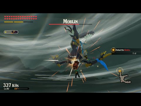 Hyrule Warriors: Age of Calamity - Revali's Moveset Showcase