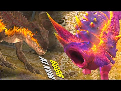 INDORAPTOR MAX LV 999,999 | JURASSIC WORLD THE GAME
