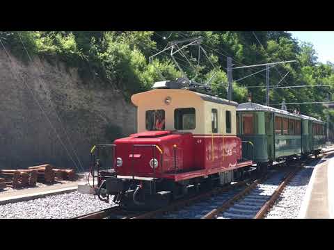 Historische Appenzeller-Bahnen in Herisau