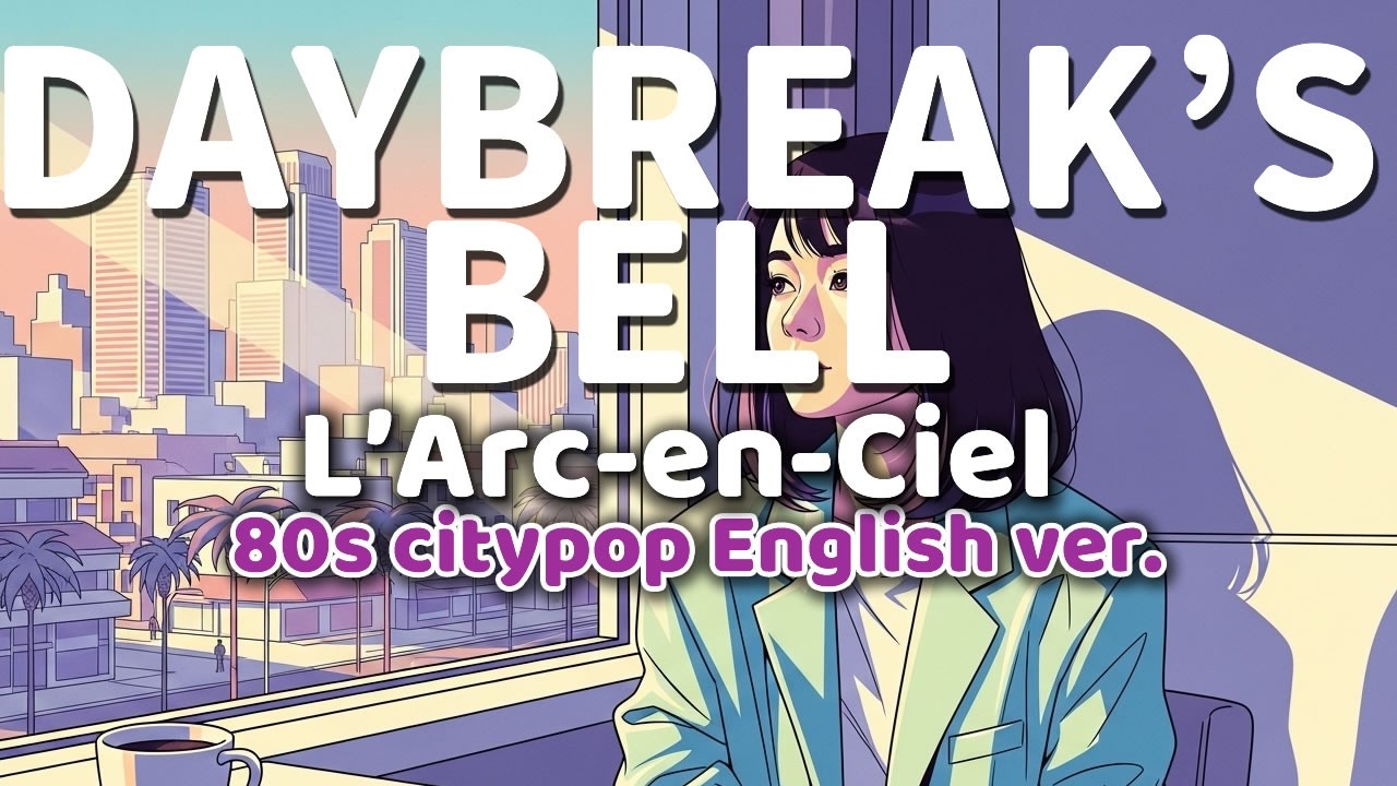 DAYBREAK'S BELL ｰ L'Arc〜en〜Ciel ｰ 英語歌詞80s City Pop Ver English Lyrics Remix