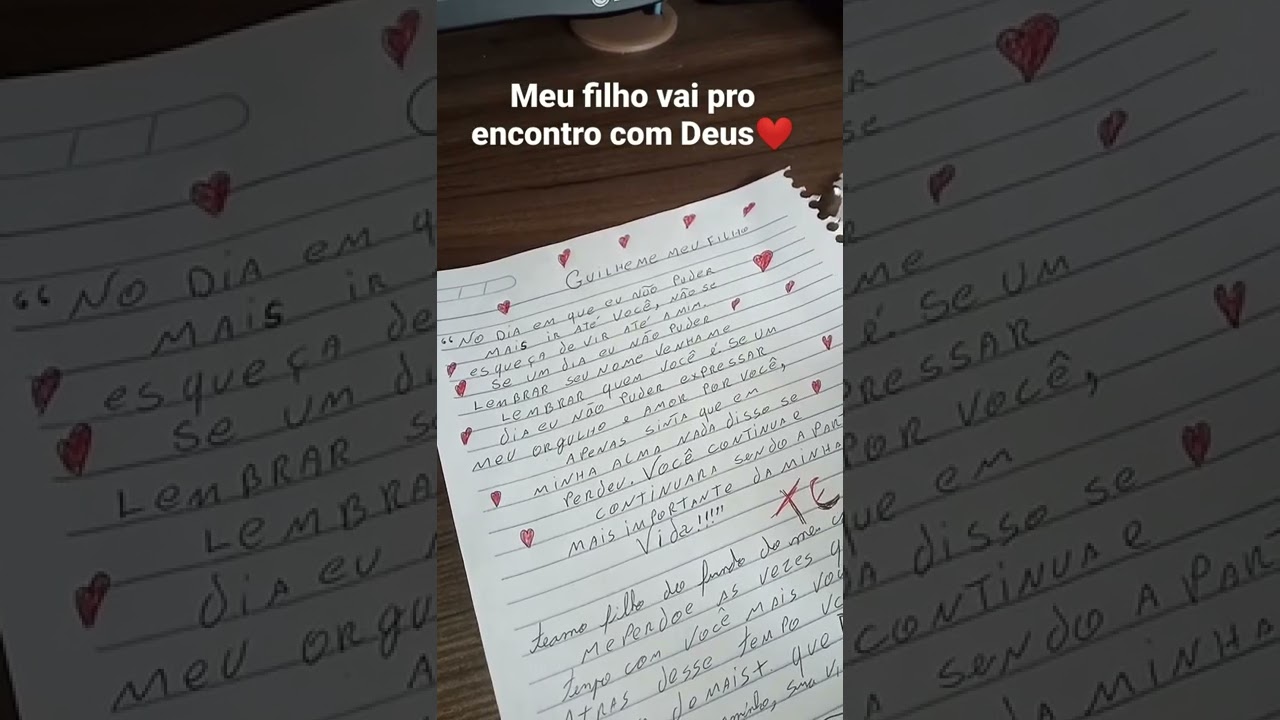 Meu filho vai pro encontro com DEUS🙌🙏minha recordação gratidão a DEUS por tudo Guilherme Enrique❤️🙏😍