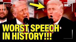 🚨Trump’s AWFUL SOTU Speech Was WORST IN HISTORY!!