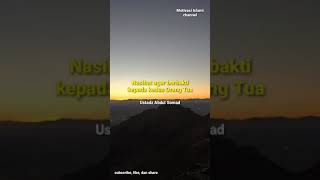 Download lagu Nasihat agar berbakti kepada kedua Orang Tua (bag. 5) - Ustadz Abdul Somad mp3