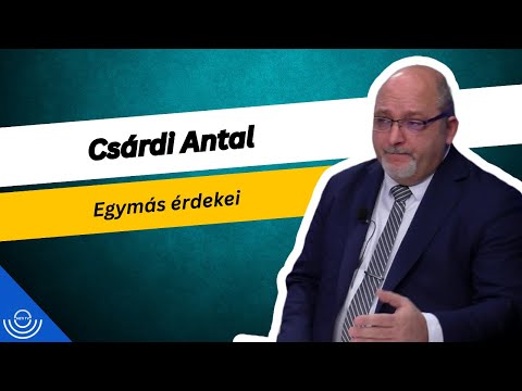 Pirkadat: Csárdi Antal – Egymás érdekei