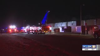 Fire crews respond to Friday night fire at Lubbock apartment