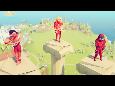 ALL GOD TOURNAMENT 1 vs 1 - Totally Accurate Battle Simulator TABS