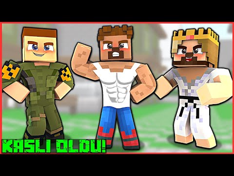 ALL THE KIDS IN THE CITY HAVE MUSCLE! 😂 - Minecraft