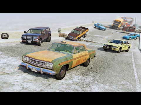 BeamNG Drive - Long Dummy Race (Random Cars)