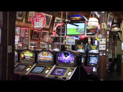 Slot Machines in the Virginia City Casino, NV
