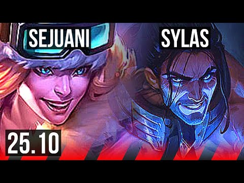 SEJUANI vs SYLAS (TOP) | 1000+ games | KR Master | 25.10