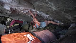 Video thumbnail de Practice of the Wild, 8b+/c. Magic Wood