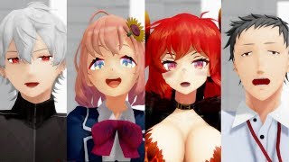 【にじさんじMMD】花瓶に触れた【ド葛本社】2K